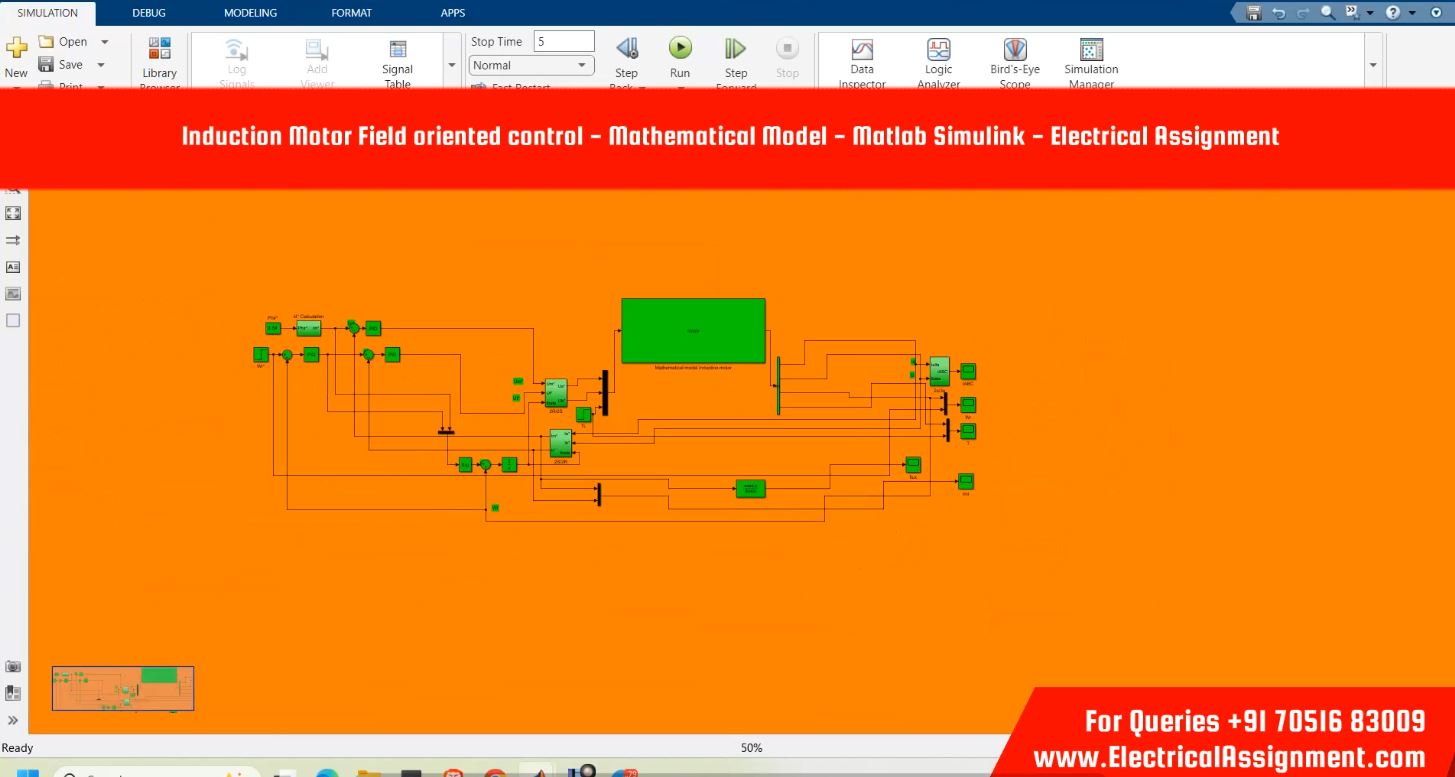 Flux Oriented Control Voltage Field Oriented Induction Motor Vector Control System screenshot 5